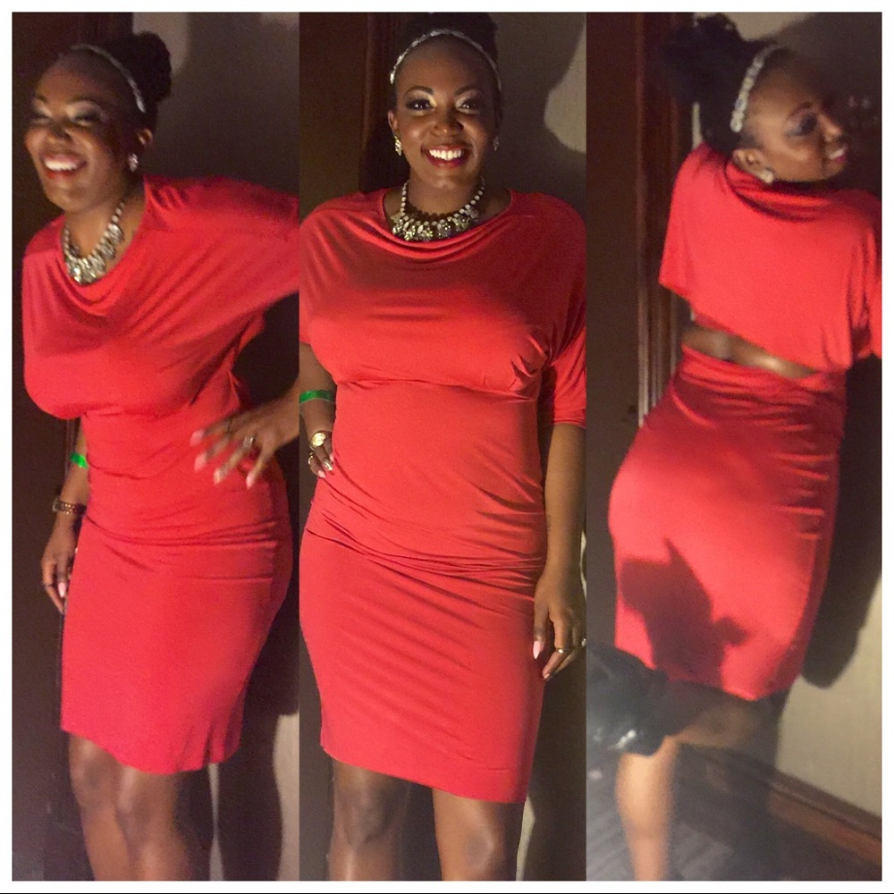 Red Cocktail Dress